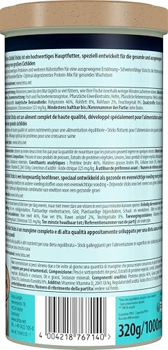 Tetra Cichlid Sticks (Hauptfutter für alle Cichliden und andere große Zierfische, schwimmfähige Futtersticks), 1 Liter Dose - 11