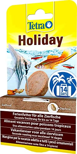 TetraMin Holiday Ferienfutter (Gelfutterblock Fischfutter für eine ausgewogene Ernährung aller Zierfische über einen längeren Zeitraum der Abwesenheit bis zu 14 Tagen), 30 g - 3