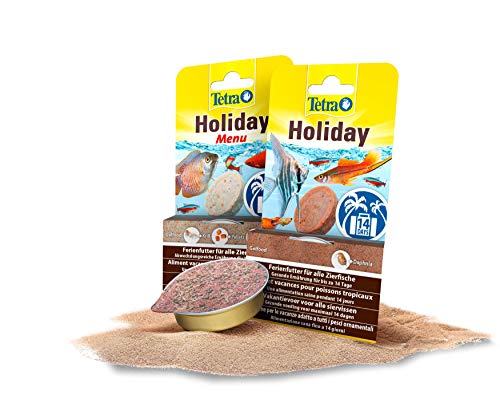 TetraMin Holiday Ferienfutter (Gelfutterblock Fischfutter für eine ausgewogene Ernährung aller Zierfische über einen längeren Zeitraum der Abwesenheit bis zu 14 Tagen), 30 g - 4
