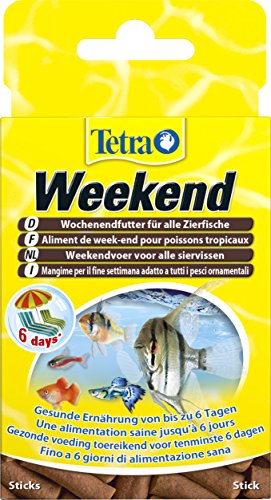 TetraMin Weekend Wochenendfutter (kompakte Futtersticks für die Versorgung aller Zierfische am Wochenende bzw. Über Zeitraum der Abwesenheit bis zu 6 Tagen), 20 Stück