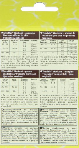 TetraMin Weekend Wochenendfutter (kompakte Futtersticks für die Versorgung aller Zierfische am Wochenende bzw. Über Zeitraum der Abwesenheit bis zu 6 Tagen), 20 Stück - 3