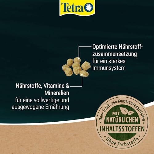 Tetra Pond Pellets (Hauptfutter in Form schwimmfähiger Pellets, für die Ernährung aller Teichfische), 4 Liter Dose - 4