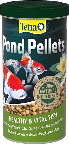 Tetra Pond Pellets (Hauptfutter in Form schwimmfähiger Pellets, für die Ernährung aller Teichfische), 4 Liter Dose - 10