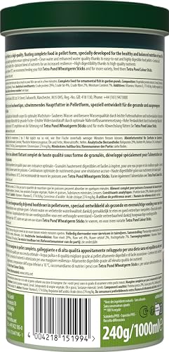Tetra Pond Pellets (Hauptfutter in Form schwimmfähiger Pellets, für die Ernährung aller Teichfische), 4 Liter Dose - 11